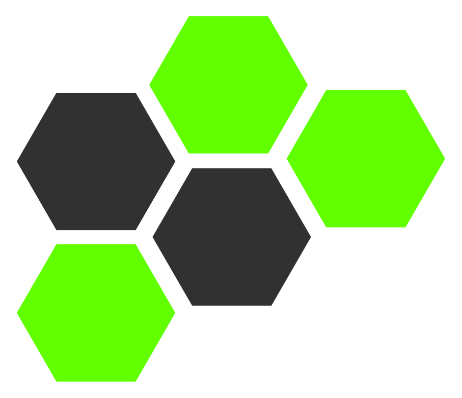 Hexagon Website element